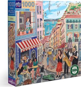 13 Years Plus: eeBoo 1000pc Puzzle Lisbon
