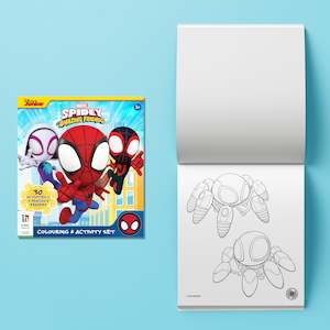 Arts And Crafts: 5-Pencil Set Spidey & His Amazing Friends Colouring & Activity Set