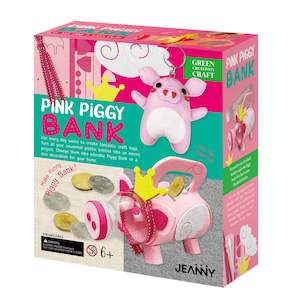 Arts And Crafts: Jeanny Craft Pink Piggy Bank
