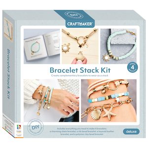 Arts And Crafts For Adults: Craft Maker Deluxe  Bracelet Stack Kit