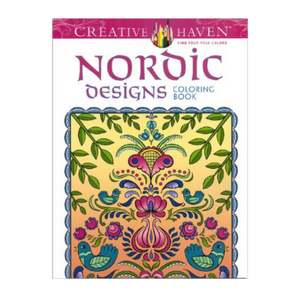 Arts And Crafts For Adults: Art Maker Nordic Colouring Book