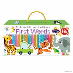 First Books: Building Blocks My Complete Learning Library First Words