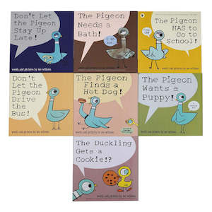 Mo Willems Pigeon Book Collection