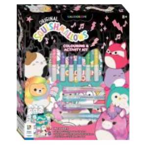 Colouring: Super Kaleidoscope Squishmallows Colour & Activity Kit
