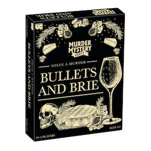 Solve a Murder Game - Bullets and Brie