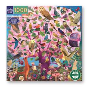 Pieces Puzzles: eeBoo 1000pc Puzzle Parliament of Owls Sq
