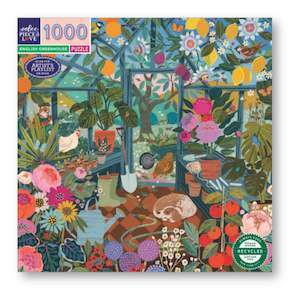 eeBoo 1000pc Puzzle English Greenhouse Sq