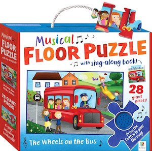 Pieces Puzzles: The Wheels On The Bus 28 piece
