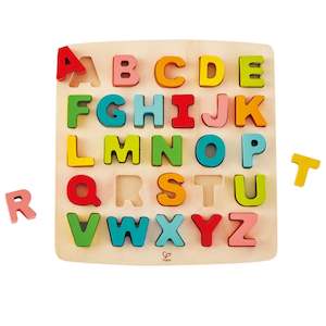 Wooden Puzzles: Hape Alphabet Puzzle
