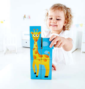 Hape Jungle Animal Block Puzzle