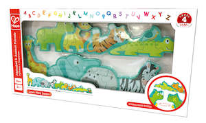 Hape Alphabet & Animal Parade Puzzle