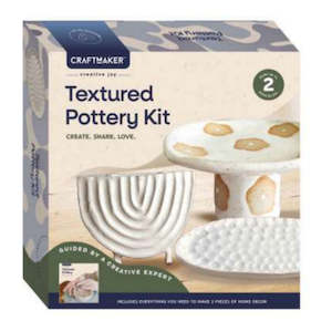 11 Year Old: Craft Maker Classic Textured Pottery Kit