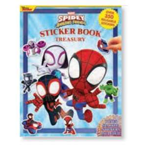 Sticker Book Treasury Marvel Spidey & Friends
