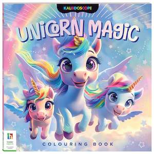 8 Year Old: Kaleidoscope Colouring Unicorn Magic