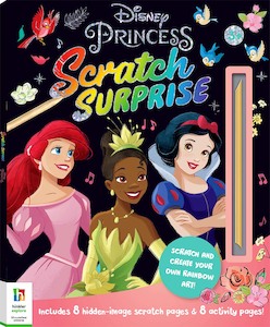 Arts And Crafts: Scratch Surprise Disney Princess