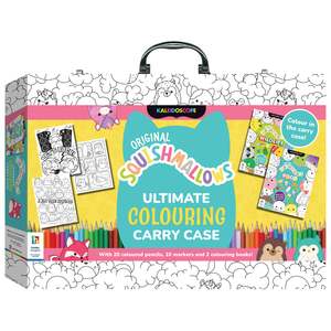 7 Year Old: Kaleidoscope Colouring Squishmallows Carry Case