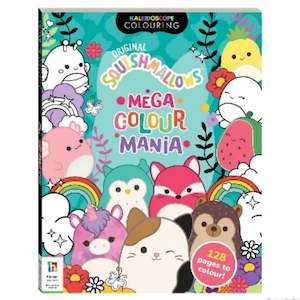 Kaleidoscope: Kaleidoscope Squishmallows Colouring Book Mega Colour Mania