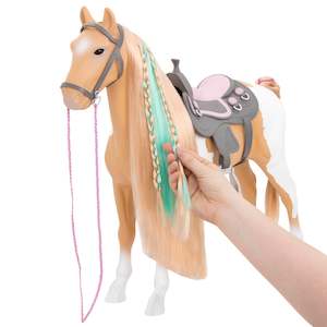 Our Generation: Our Generation Horse - From Hair To There Palomino Horse