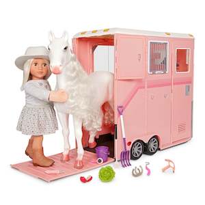 Our Generation Mane to Travel Horse Trailer Set