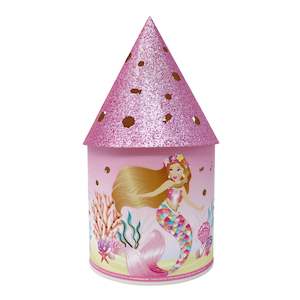 Pink Poppy Enchanted Mermaid Lantern