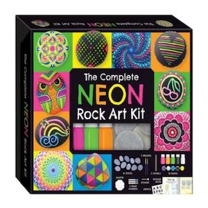 Craft Maker Classic Neon Rock Art Kit