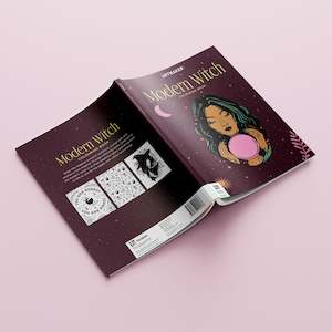 End Of Clearance: Art Maker Colouring Book Modern Witch