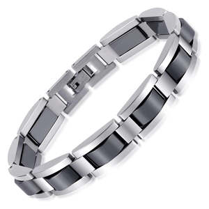 Titanium Hematite Magnetic Therapy Bracelet