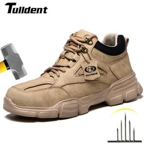 Mens: Tulldent Work and Safety Steel Toe Shoes