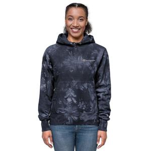 Womens: Women Champion tie-dye hoodie