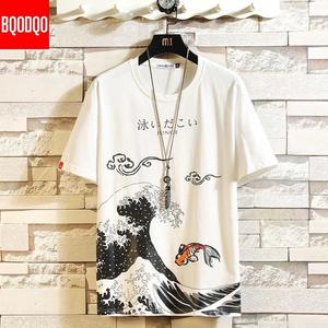Formal Shirts: Wave Cotton T-shirt