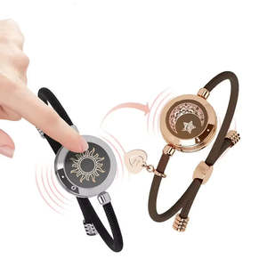 Jewellery Accessories: Long Distance Couple Light up and Vibrate Bracelets