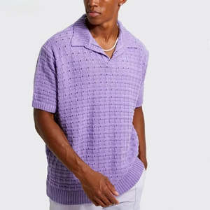 Frontpage: Men's Casual Knit Polo Jumper