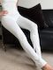 The Ivory Split Hem Legging