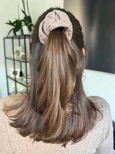 The Classic Collection: The Mink Knit Scrunchie