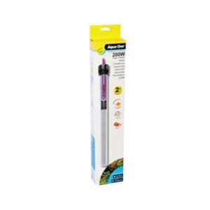 Heaters: Aqua One 200W Glass Heater 30cm