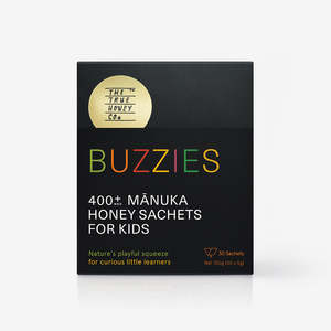 Premium Manuka Honey: Buzzies - 400+ MGO Mānuka Honey Sachets