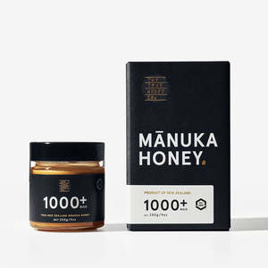 Premium Manuka Honey: 1000+ MGO Mānuka Honey