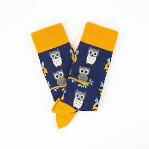Animal Lover: Night Owl Socks