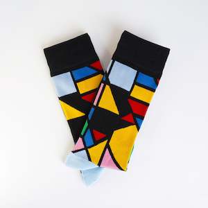 Pattern Design: Colorful Art Socks