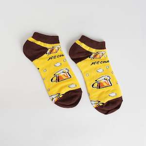 Food Lover: Beers Printed Ankle Socks
