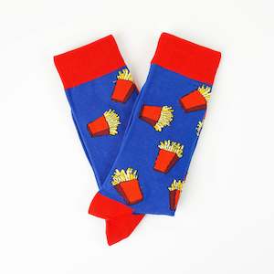 Food Lover: French Fries Socks