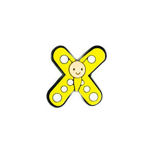 Letters Jibbitz: X animated letter Charm