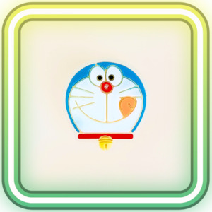 Anime Jibbitz Collection: Doraemon Glowing Charm