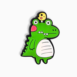 Anime Jibbitz Collection: Cute Crocodile Charm