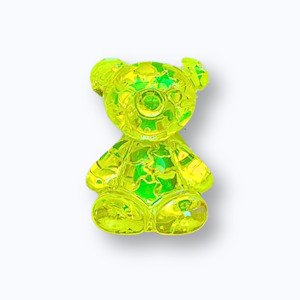 New Arrive Charm: Glitter Teddy Bear Charm