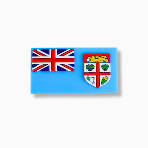 Polynesian Charm Collection: Fiji Flag Charm
