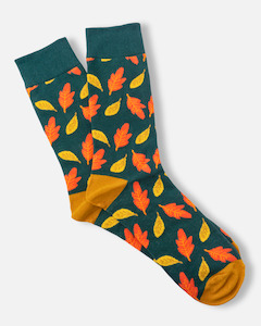 Autumn Leaf Socks