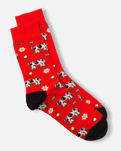 Animal Lover: Cows Socks