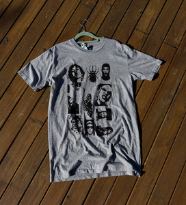 graphic grey tee The Uncomfy Project