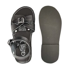 BLACK ROMAN SANDALS – Uniformshoppe